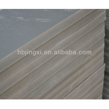 Solid PVC Blatt Grau Farbe